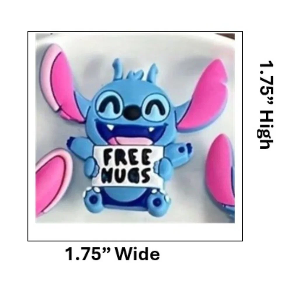DISNEY Stitch LARGE Jibbits Crocs Charms (2-Piece) BRAND NEW‎ & SO CUTE!
